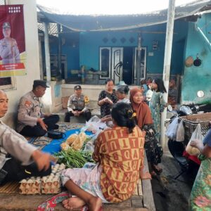 Jumat Curhat Polsek Kediri, Warga Harap Harga Cabai Turun