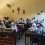 Polsek Labuapi Kawal Ketat Uji Coba Program Makan Bergizi Gratis di Lombok Barat