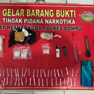 Satresnarkoba Polres Dompu bekuk pengedar sabu 26,11 gram setelah drama penyergapan