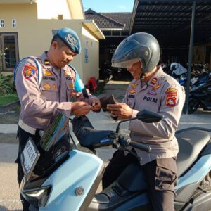 Propam Polres Lombok Barat Gelar Gaktibplin, Pastikan Disiplin Anggota Terjaga