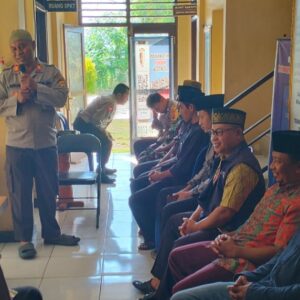 Polsek Alas Barat Gelar Doa Bersama Dengan Tokoh Agama Dan Masyarakat