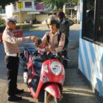 Wujudkan Kamseltibcar Lancar, Sat Lantas Polres Bima Rutin Menggelar Pengamanan Rawan Pagi