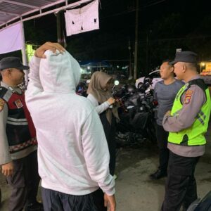 Polsek Tanjung, Ciptakan Kamtibmas Dengan Patroli Malam