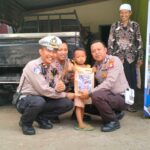 Polres Lombok Barat Gelar Program Lantas Berbakat: Edukasi Keselamatan Berlalu Lintas di Dusun Embung