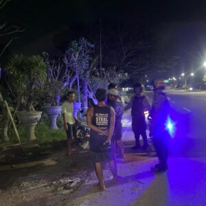 Patroli Dini Hari Sat Samapta Polres Lombok Barat Cegah Kejahatan 3C dan Balap Liar