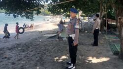 Polsek Batulayar Intensifkan Patroli Jaga Keamanan Pantai Senggigi