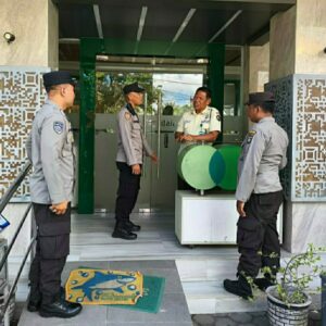 Patroli Polsek Gerung: Meningkatkan Keamanan di Objek Vital Lombok Barat