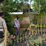Polsek Kuripan Dorong Ketahanan Pangan Lewat Kunjungan Warga