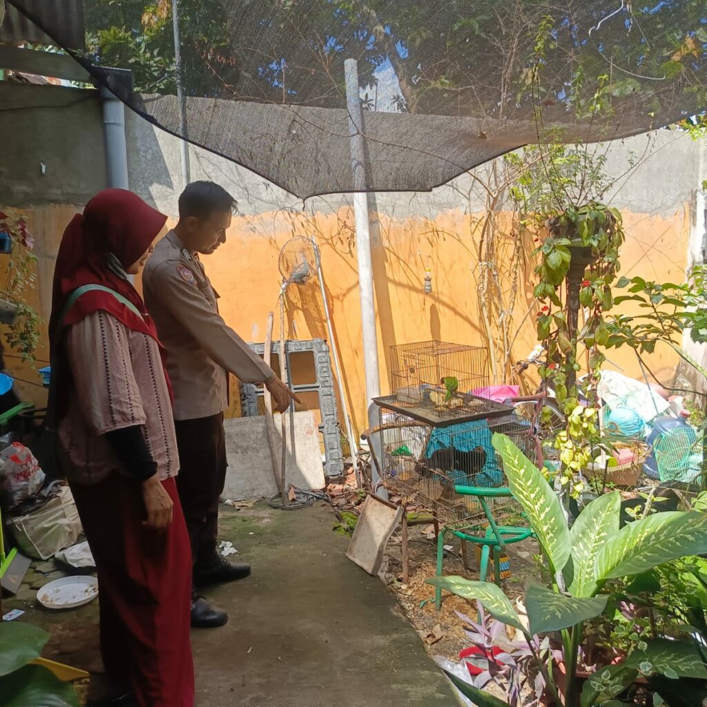 Door to Door System Polsek Labuapi: Pekarangan Sumber Pangan Bergizi