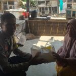 Polsek Lembar Salurkan Bantuan Nutrisi Mantap, Pererat Hubungan dengan Masyarakat
