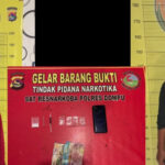 DIDUGA EDARKAN SABU, DUA PRIA DIRINGKUS TIM OPSNAL SATRESNARKOBA POLRES DOMPU