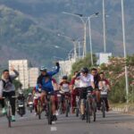 Jaga Kesehatan dan Keakraban, Kapolres Bima Kota Gowes Bersama PJU dan Personel