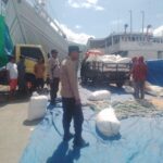 Polsek Kawasan Pelabuhan Laut Bima Gelar Patroli Rutin, Ciptakan Rasa Aman di Area Dermaga