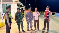 Jamin Keamanan Obyek Vital Pelabuhan, Polsek Kawasan Pelabuhan Laut Poto Tano Rutin Lakukan Patroli