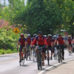 Gowes Kamtibmas Jilid 5, Polres Lombok Utara Kunjungi Desa Sukadana