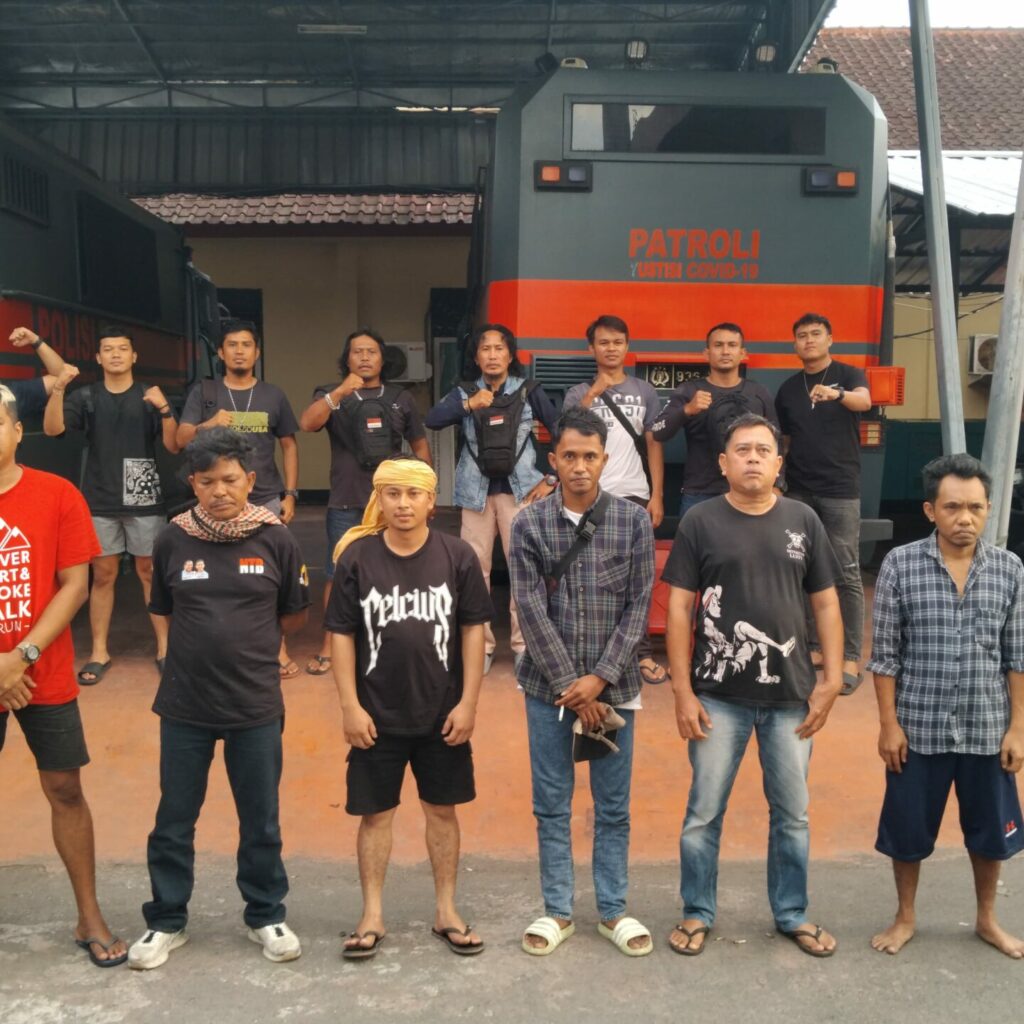 Diduga melakukan Aksi Premanisme, 6 Pria di Lombok Diamankan Unit Jatanras Polda NTB