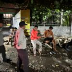 Jaga Kondusifitas Kamtibmas, Polsek Wera Gelar Patroli Blue Light Cegah 3C dan Konflik Sosial