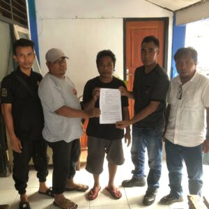 Laka Beruntun di Nowa Dompu Diselesaikan Secara Kekeluargaan, Satlantas Polres Dompu Fasilitasi Perdamaian