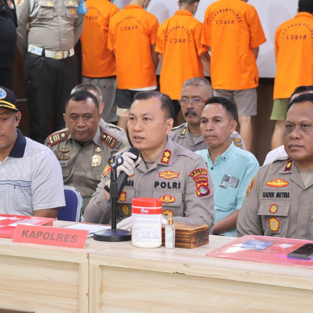 Polres Lombok Barat Ungkap 21 Kasus Narkoba dalam 4 Bulan