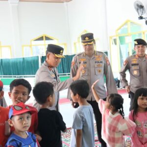 Kapolda Bengkulu pantau Langsung Kegiatan Trauma Healing Pasca Gempa 6,3 SR
