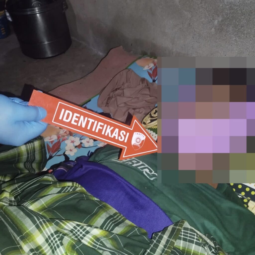 Seorang Pria Paruhbaya ditemukan gantung diri, Polres Lombok Utara laksanakan olah TKP