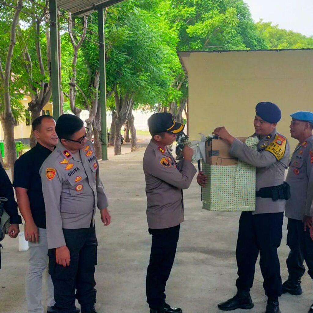 Kapolres Lombok Utara Kunjungi Kompi 3 Batalyon A Brimob Polda NTB, Pererat Sinergi Antar Satuan