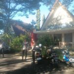 Polres Loteng Siagakan Personel di Sejumlah Gereja Saat Perayaan Kenaikan Yesus Kristus.
