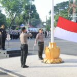 Polres Loteng Gelar Upacara Peringatan Hari Lahir Pancasila.