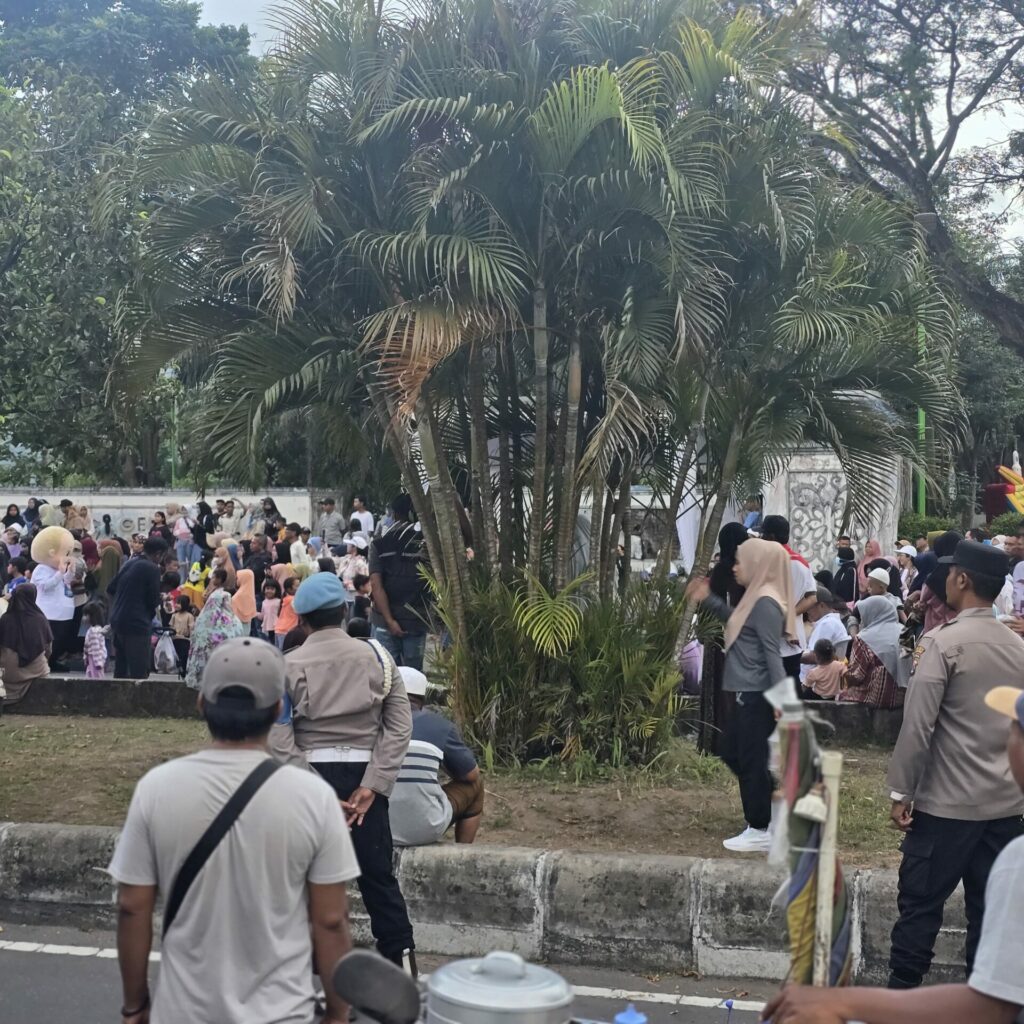 Pengamanan Ketat Car Free Nite Lombok Barat, Kolaborasi Wujudkan Malam Penuh Kreasi