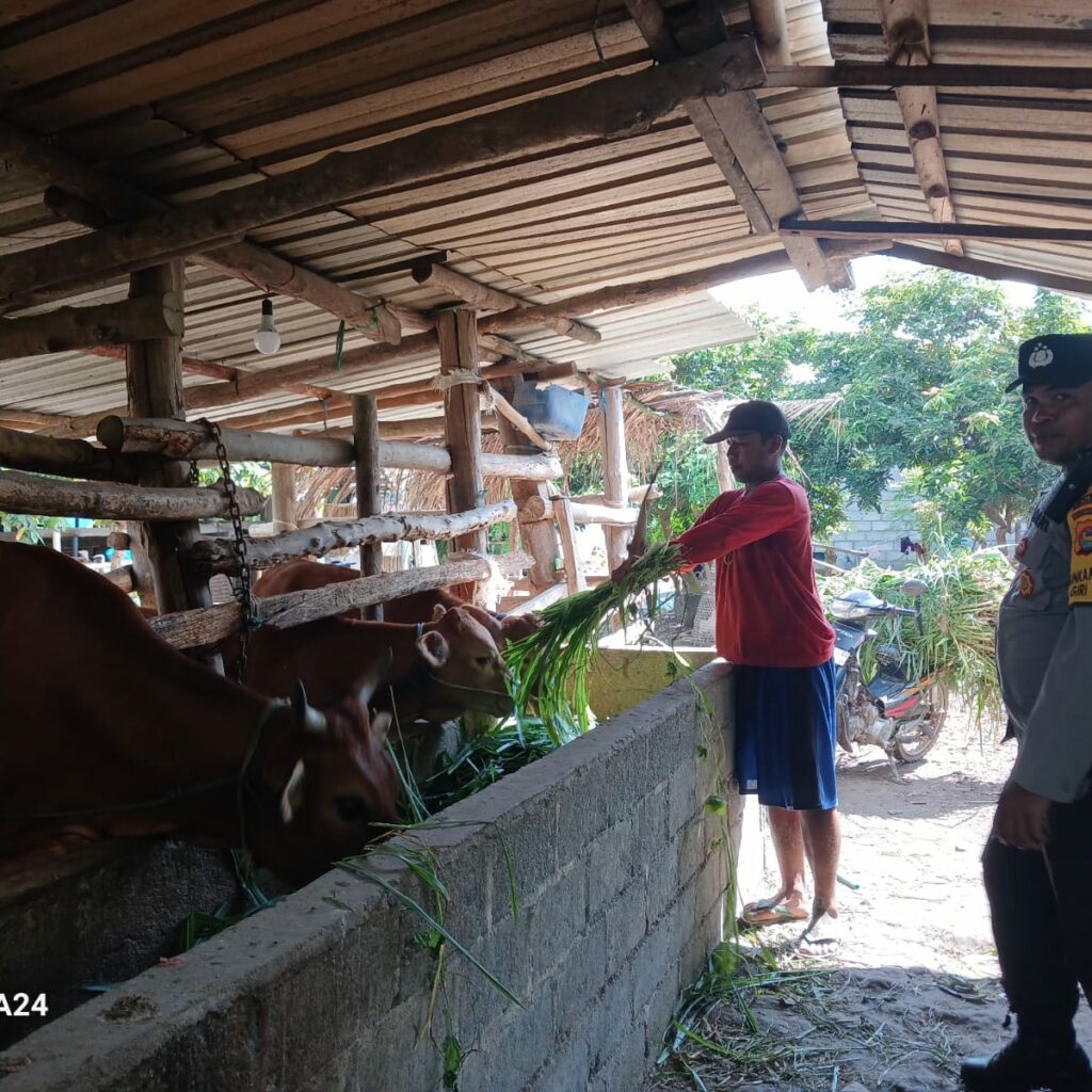 Polri Dukung Swasembada Pangan di Lombok Barat