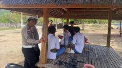 Polsek Sekotong Tingkatkan Patroli di Pantai Kemos