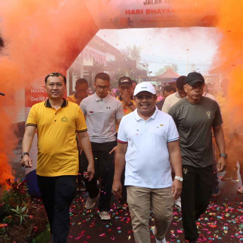 Sinergi Masyarakat dan Polri Warnai Hari Bhayangkara di Lombok Barat