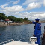 Personel Sat Polairud Laksanakan Patroli di Pantai Kolo, Jaga Situasi Wisata Tetap Kondusif