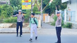 Satlantas Polres Bima Kota Gelar Rawan Pagi, Atur Lalu Lintas Demi Kelancaran dan Keselamatan Pengguna Jalan