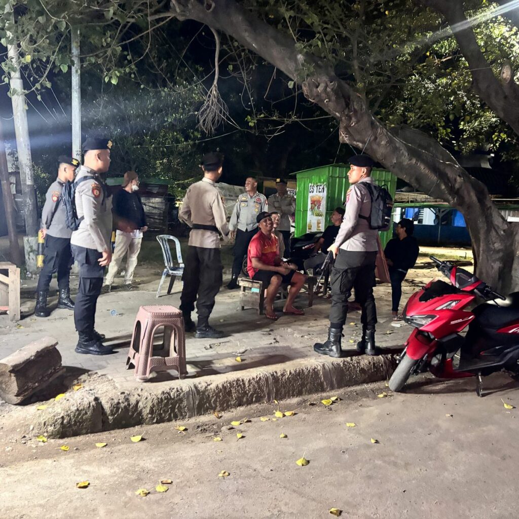 Sat Samapta Polres Bima Kota Laksanakan Patroli Rutin Cegah Gangguan Kamtibmas