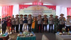 Grownbreaking Pembangunan Gudang Jagung di Moyo Utara, Polres Sumbawa Pastikan Kegiatan Berjalan Aman