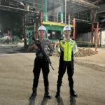 Unit Pam Obvit Sat Samapta Polres Bima Kota Laksanakan Pengamanan di PT. Pertamina Patra Niaga Integrated Terminal Bima