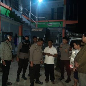 Patroli Blue Light Sat Samapta Polres Bima Kota Antisipasi Gangguan Kamtibmas