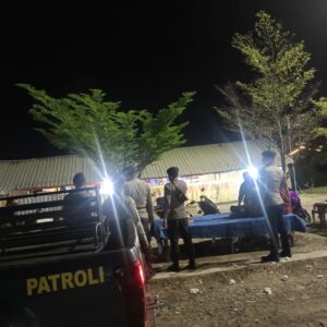 Sat Samapta Polres Bima Kota Gelar Patroli Malam Rutin Demi Kenyamanan dan Keamanan Warga