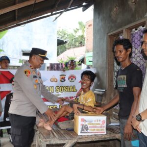 Jelang HUT Bhayangkara ke-79, Polsek Jajaran Polres Bima Kota Gelar Bakti Sosial Serentak