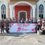 Wujudkan Harmoni Antar Umat Beragama, Polda Kalbar Gelar Bakti Religi Serentak Sambut Hari Bhayangkara ke-79