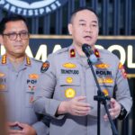 *Robot Humanoid hingga Robot Dog Beratribut Polisi Ramaikan Monas dalam Persiapan Hari Bhayangkara ke-79*