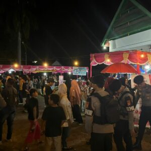 Unit Turjawali Sat Samapta Polres Bima Kota Laksanakan Patroli Blue Light di Lokasi STIE XPO, Antisipasi Tindak Pidana