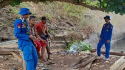 Program Jum,at Curhat, Satpolairud Polres Bima Bersilaturahmi dan Imbau Warga Jaga Harkamtibmas