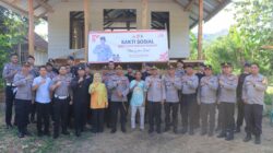 Jelang Hari Bhayangkara ke-79, Kapolres Sumbawa Barat Serahkan Hasil Bedah Rumah kepada Penerima Manfaat