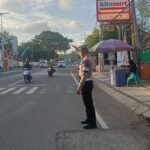 Sat Lantas Polres Bima Kota Gelar Kegiatan Rawan Pagi/Strong Point, Antisipasi Kemacetan dan Laka Lantas