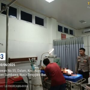 Sedang Dalam Pengaruh Miras, Seorang Wanita Mengalami Kecelakaan Tunggal di Alas Barat