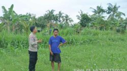 Polsek Sekotong Dorong Ketahanan Pangan Lewat Kunjungan ke Desa Cendi Manik