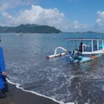 Sat Polairud Jaga Ketat Pantai Cemare Lembar demi Wisata Aman
