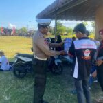 Edukasi Safety Riding di Gerung: Satlantas dan VOCLOM Bangun Budaya Tertib Lalu Lintas